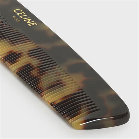 celine combes|HAIR COMB WITH CASE IN TRIOMPHE CANVAS .